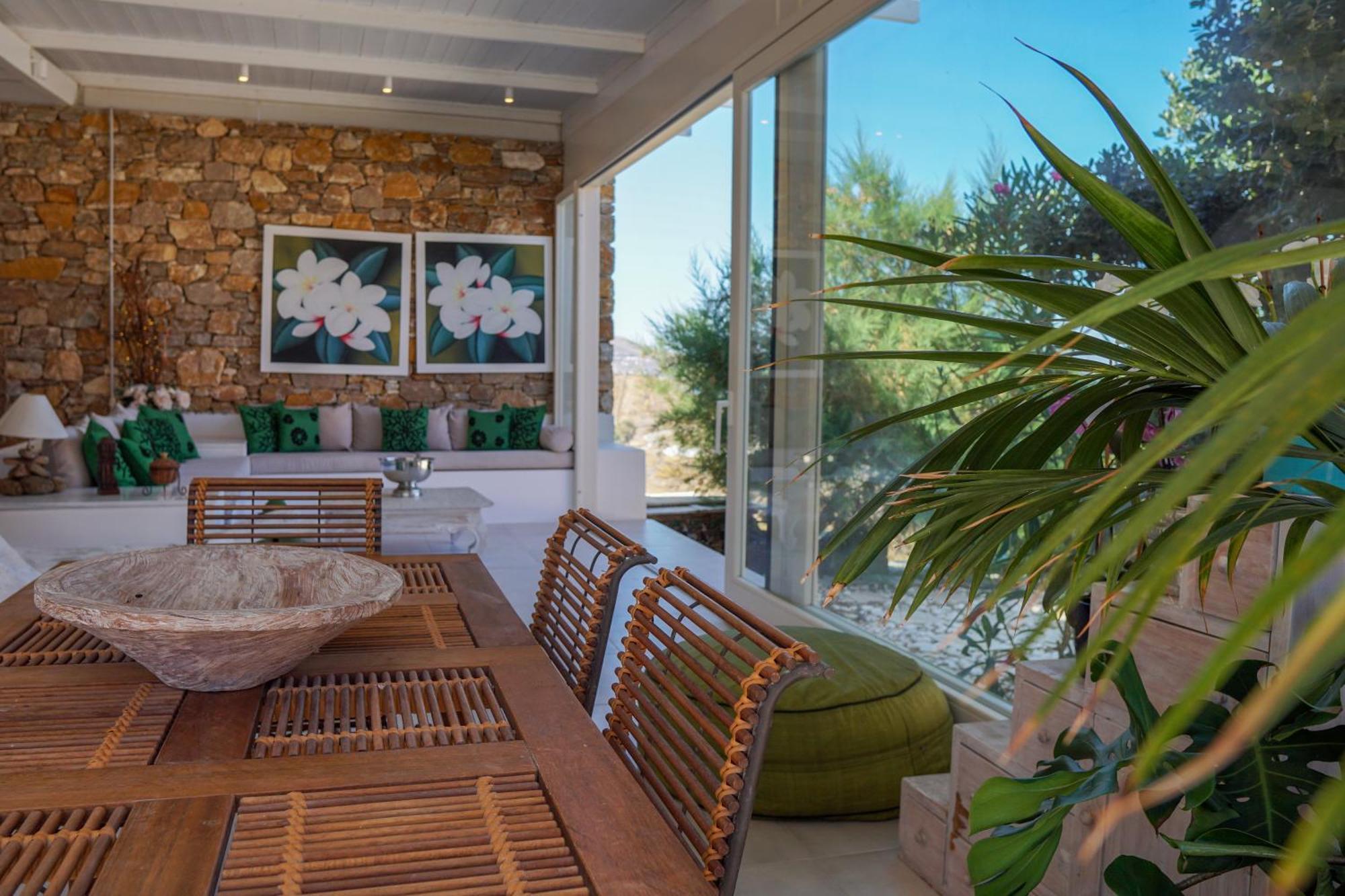 Villa Zen Dans Le Bleu Ermoupoli Buitenkant foto