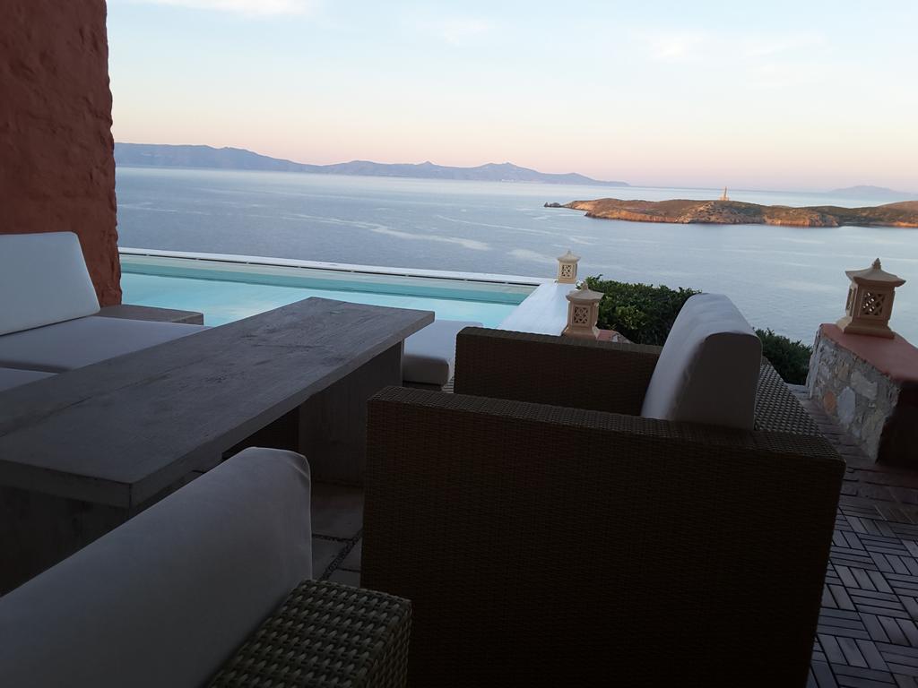 Villa Zen Dans Le Bleu Ermoupoli Buitenkant foto